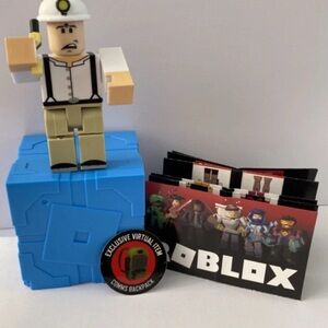 Roblox Series 9 MINING INC: ALAN w/ COMMS BACKPACK Virtual Item Code